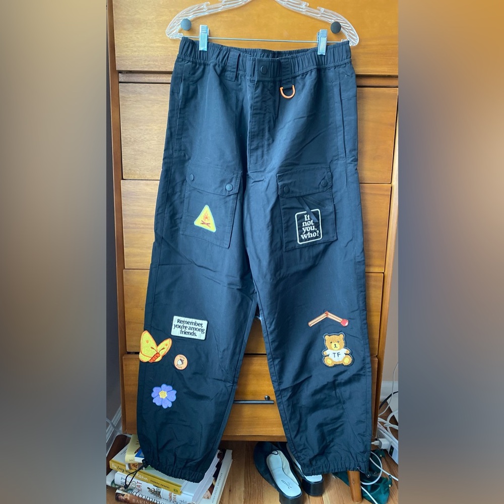 Teddy Fresh Unisex Smokey the Bear Pants - Size Large